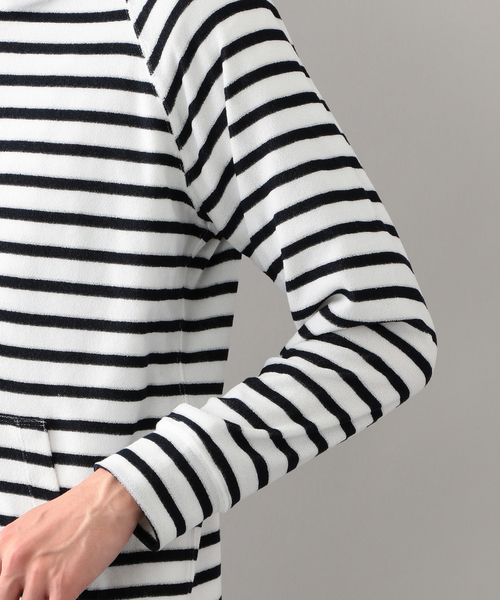 MACKINTOSH PHILOSOPHY（ﾏｯｷﾝﾄｯｼｭ ﾌｨﾛｿﾌｨｰ）の「【店舗限定】 ポリエステルパイル ジップアップパーカ（パーカー・メンズ・ホワイト系その他/ホワイト/ライトグレー/ブルー/ネイビー/ダークネイビー/ブルー系その他・42/36/38/40）」の14枚目の写真