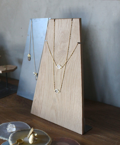 contra bo nepre(コントラ ボ ネプレ )の「wood necklace stand / ウッドネックレススタンド(インテリア雑貨)」|ナチュラル