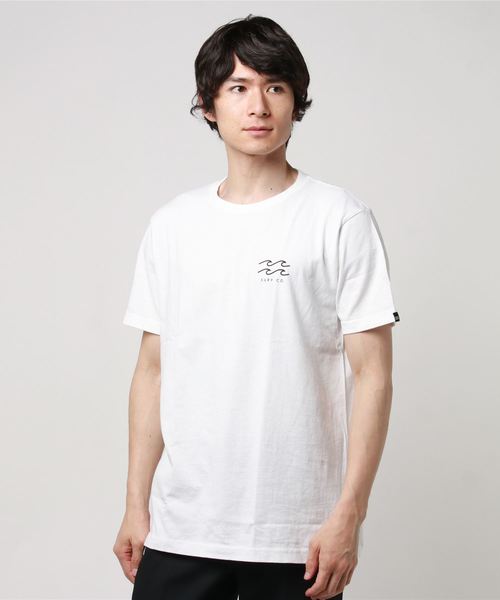 BILLABONG（ビラボン）の「BILLABONG メンズ ONE TIME Ｔシャツ（Tシャツ/カットソー・メンズ・ホワイト/ライトブルー/ブラック・SMALL/MEDIUM/LARGE/X-LARGE）」の2枚目の写真