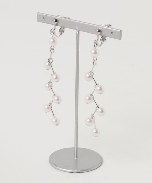 apres jour(アプレジュール)の「【apres jour×ARIAZ】ジグザグパールイヤリング(イヤリング・レディース・シルバー/ゴールド・FREE)」の11枚目の写真