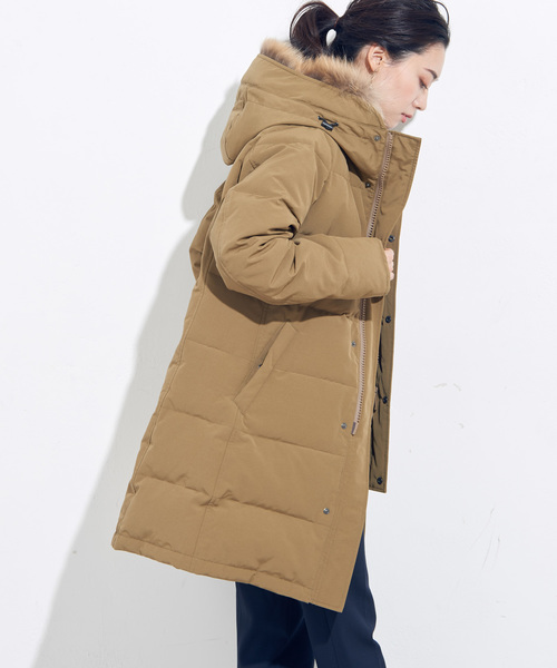 48 割引34 36 38海外並行輸入正規品 Danton ダントン ロングダウンコート ダウンジャケット コート ジャケット アウター Intercontactservices Com