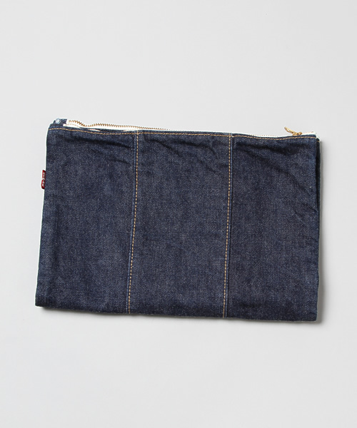 Denime（ドゥニーム）の「DENIM CLUTCH BAG（クラッチバッグ・メンズ・ブルー/インディゴブルー・FREE）」の3枚目の写真