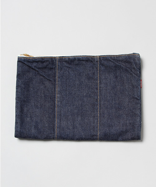 Denime（ドゥニーム）の「DENIM CLUTCH BAG（クラッチバッグ・メンズ・ブルー/インディゴブルー・FREE）」の4枚目の写真