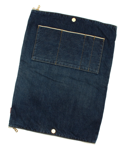 Denime（ドゥニーム）の「DENIM CLUTCH BAG（クラッチバッグ・メンズ・ブルー/インディゴブルー・FREE）」の5枚目の写真