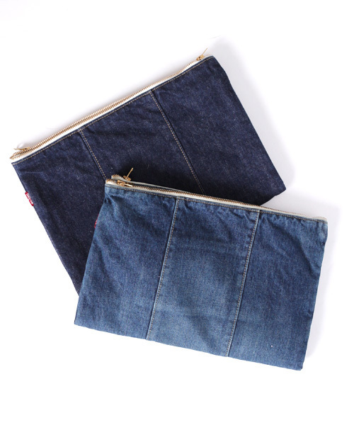 Denime（ドゥニーム）の「DENIM CLUTCH BAG（クラッチバッグ・メンズ・ブルー/インディゴブルー・FREE）」の11枚目の写真