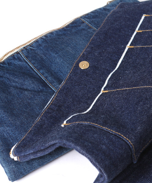 Denime（ドゥニーム）の「DENIM CLUTCH BAG（クラッチバッグ・メンズ・ブルー/インディゴブルー・FREE）」の18枚目の写真