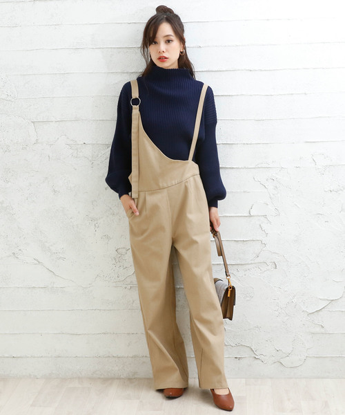 Girly Doll(ガーリードール)の「シンプルバルーン袖ニット(ニット/セーター・レディース・ベージュ/グリーン/ブラック系その他/ベージュ系その他/グリーン系その他/キャメル/イエロー系その他/ピンク系その他/ブラック/ピンク/グレー/レッド系その他/グレー系その他/ボルドー/ネイビー/モカ/ブラウン系その他/ブルー系その他/ブラウン/パープル系その他/ブラウン系その他2/パープル・FREE)」の13枚目の写真