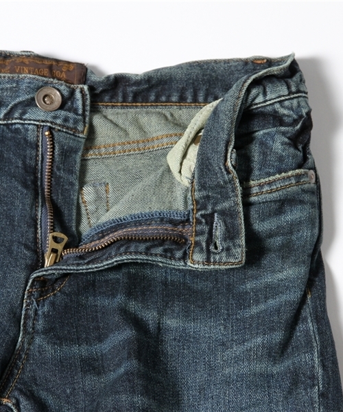 goa(ゴア)の「10oz デニムスキニーパンツ(デニムパンツ・メンズ・ブラック/インディゴブルー・0/1/2)」の9枚目の写真