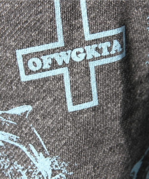 Manhattan Records（マンハッタン レコーズ）の「Ofwgkta / Dolphin Girls Boatneck（スウェット・メンズ・グレー×サックスブルー/グレー×ピンク・X-SMALL/LARGE/SMALL/MEDIUM）」の8枚目の写真
