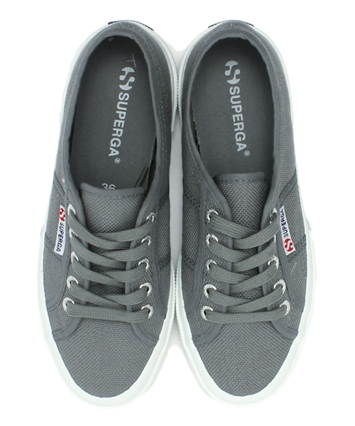 SUPERGA（スペルガ）の「スペルガ/SUPERGA ベーシックSNK スニーカー【L】（スニーカー・レディース・ブラック/ホワイト/ライトグレー/ワインレッド・36/37/38）」の3枚目の写真