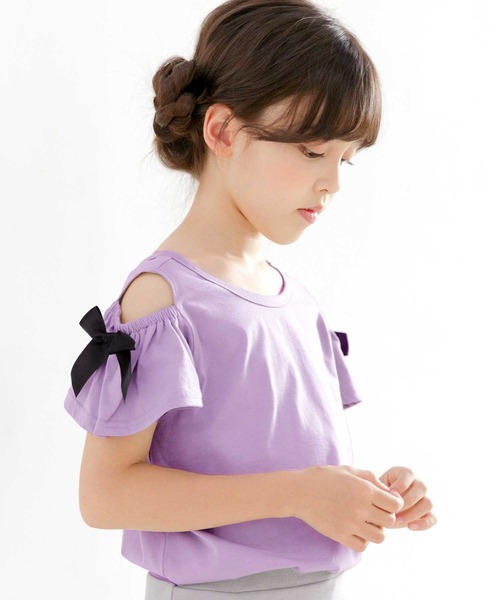 肩リボンオフショルトップス Tシャツ カットソー Bee Des Bee ビーデスビー のファッション通販 Zozotown