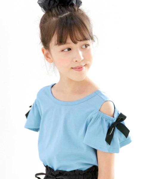 セール 肩リボンオフショルトップス Tシャツ カットソー Bee Des Bee ビーデスビー のファッション通販 Zozotown