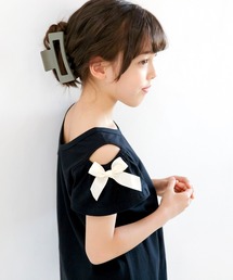 Bee des Bee | 肩リボンオフショル(Tシャツ/カットソー)