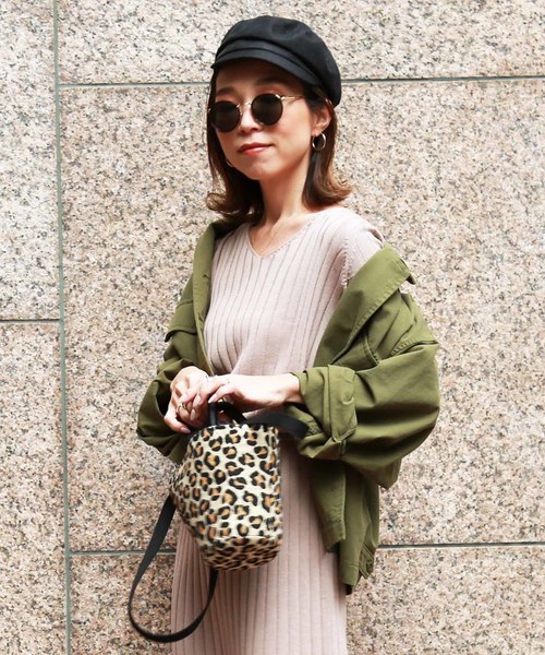 FREE'S MART（フリーズマート）の「◆バックサテンワークブルゾン（ブルゾン・レディース・ベージュ/カーキ・FREE）」の3枚目の写真