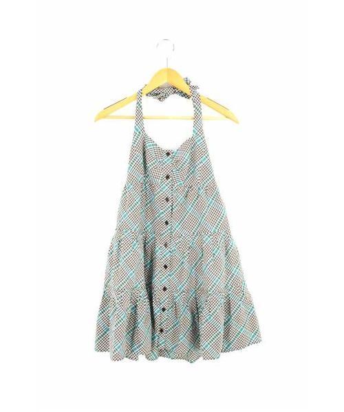 ブランド古着 ホルターネック チェック ワンピース ワンピース Burberry Blue Label バーバリーブルーレーベル のファッション通販 Zozoused