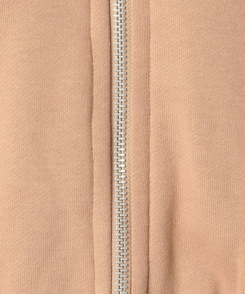 Khaju(カージュ)の「Khaju:ルーズフードジップパーカー(パーカー・レディース・ホワイト/ライトグレー/ベージュ系その他・ONE SIZE)」の11枚目の写真