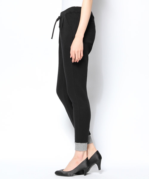 ROSE BUD（ローズバッド）の「LCTB-14110 TUCK PANTS（スラックス・レディース・グレー/ブラックミックス/ブラック・ONE SIZE）」の8枚目の写真