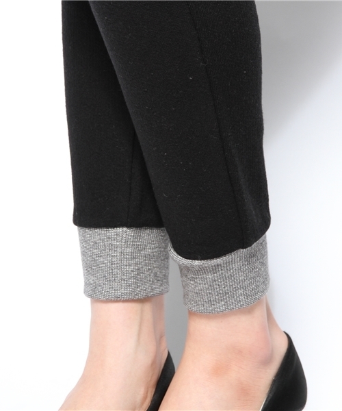 ROSE BUD（ローズバッド）の「LCTB-14110 TUCK PANTS（スラックス・レディース・グレー/ブラックミックス/ブラック・ONE SIZE）」の10枚目の写真