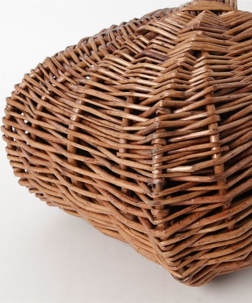 MARCHER（マルシェ）の「MARCHER マルシェ / ヤナギかごバッグ（かごバッグ・レディース・ブラウン/ベージュ・FREE）」の4枚目の写真