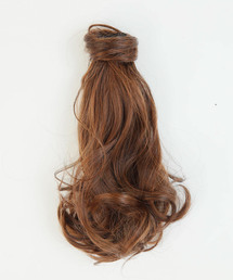 LINEASTORIA | 【ポニーテール】ブリッジポニーテール フラワーカールミディ(ウィッグ)