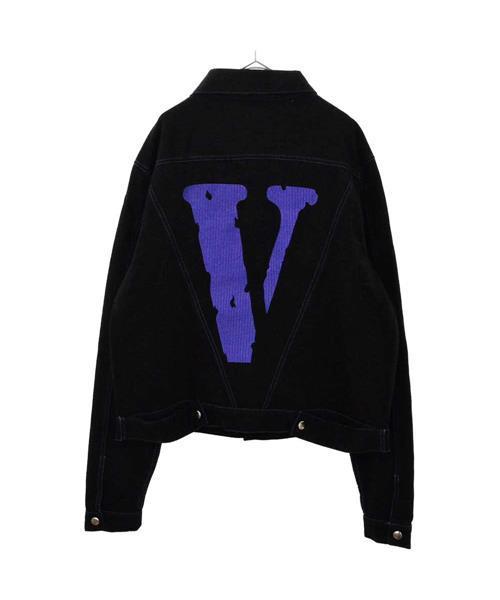 ブランド古着】ロゴ刺繍デニムジャケット（デニムジャケット）｜VLONE