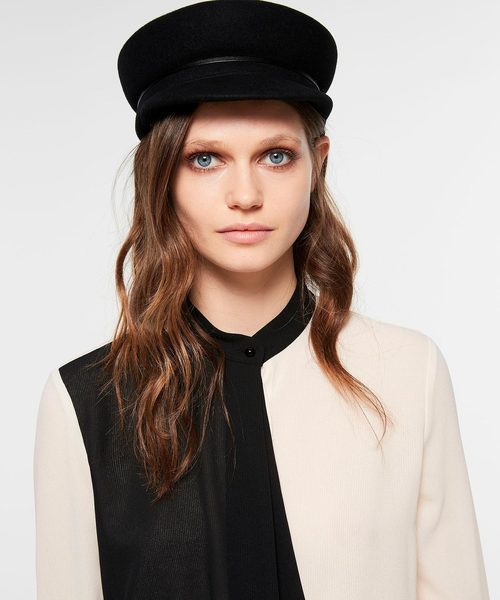 Sisley シスレー の フェルトキャプテンハット 帽子 ハット Wear