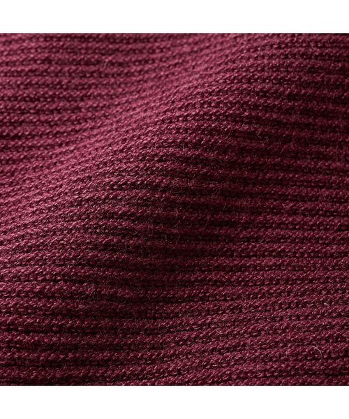 IEDIT(イディット)の「IEDIT 素肌に心地いい もちさらシルク混ガーター編みニット(ニット/セーター・レディース・グリーン/ワインレッド/ベージュ/アイボリー・SMALL/MEDIUM/LARGE/X-LARGE/XX-LARGE)」の19枚目の写真