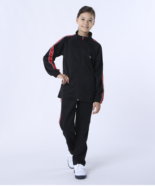 FILA(フィラ)の「【FILA / フィラ】 キッズジャージ上下組セット / ボーイズ ガールズ スポーティー(ジャージ・キッズ・ブラック/ネイビー・140/150/160)」の21枚目の写真