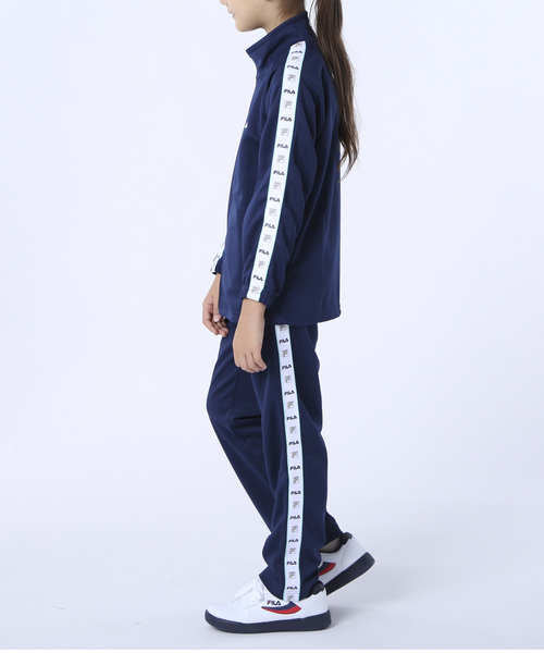FILA(フィラ)の「【FILA / フィラ】 キッズジャージ上下組セット / ボーイズ ガールズ スポーティー(ジャージ・キッズ・ブラック/ネイビー・140/150/160)」の17枚目の写真