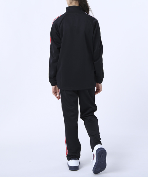 FILA(フィラ)の「【FILA / フィラ】 キッズジャージ上下組セット / ボーイズ ガールズ スポーティー(ジャージ・キッズ・ブラック/ネイビー・140/150/160)」の12枚目の写真
