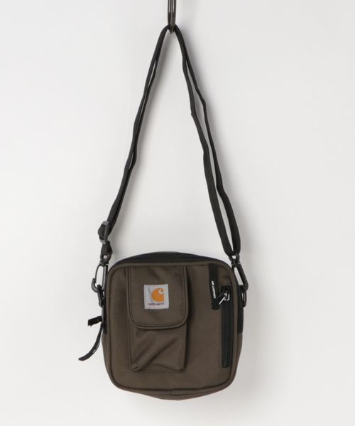 Carhartt WIP(カーハートダブリューアイピー)の「ESSENTIALS BAG, SMALL(ショルダーバッグ・メンズ・ダークネイビー/グリーン系カモフラージュ/カーキ/ブラウン/ブラック・ONE SIZE)」の3枚目の写真