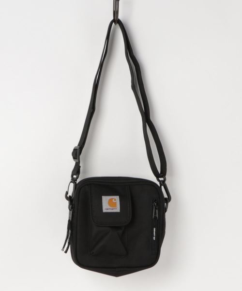 Carhartt WIP(カーハートダブリューアイピー)の「ESSENTIALS BAG, SMALL(ショルダーバッグ・メンズ・ダークネイビー/グリーン系カモフラージュ/カーキ/ブラウン/ブラック・ONE SIZE)」の2枚目の写真