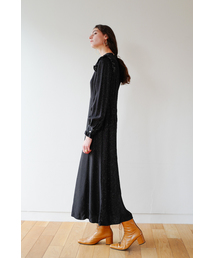 CLANE（クラネ）の「LAME DOT FRILL ONE PIECE（ワンピース）」 - WEAR