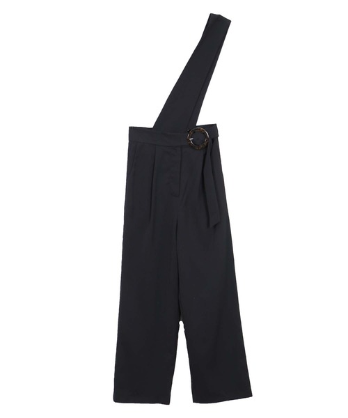 Avvenente（アベネンテ）の「【入荷なし】【Avvenente】2WAYワンショルダーパンツ（その他パンツ・レディース・ブラック/テラコッタ・M）」の10枚目の写真