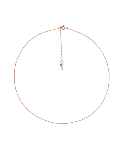 MICHAEL KORS(マイケルコース)の「CUSTOM KORS NECKLACE MKC1109AA791(ネックレス・レディース・ピンクゴールド・FREE)」の2枚目の写真