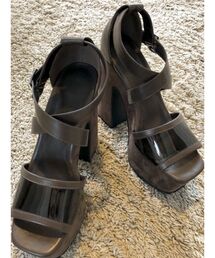 RESEXXY | チャンキーヒールクロスサンダル(サンダル)