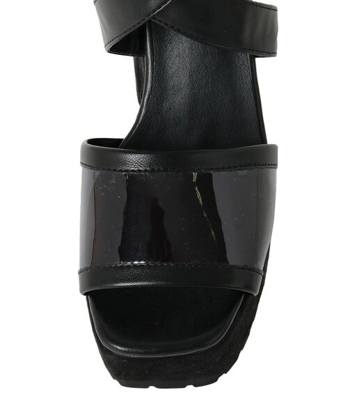 RESEXXY（リゼクシー）の「チャンキーヒールクロスサンダル（サンダル・レディース・ブラック/ベージュ/モカ・SMALL/MEDIUM/LARGE）」の14枚目の写真