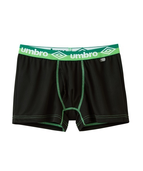 あき出品 ジュニアメンズ umbro アンブロ ボクサーブリーフ 2枚組 前あき