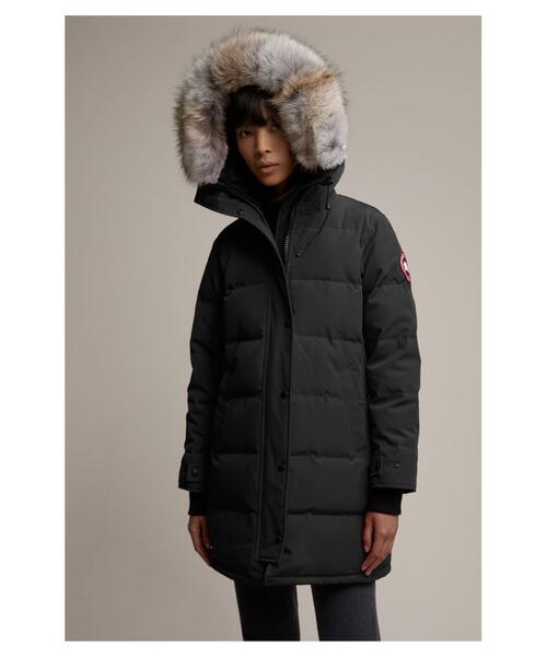 CANADA GOOSE(カナダグース)の「<CANADA GOOSE(カナダグース)>SHELBURNE PARKA ダウンジャケット Ψ(ダウンジャケット/コート・レディース・ブラック・SMALL/MEDIUM)」の2枚目の写真
