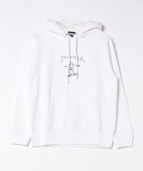 【セール】THRASHER/スラッシャー GONZ HOOD SWEAT（スウェット）｜THRASHER（スラッシャー）