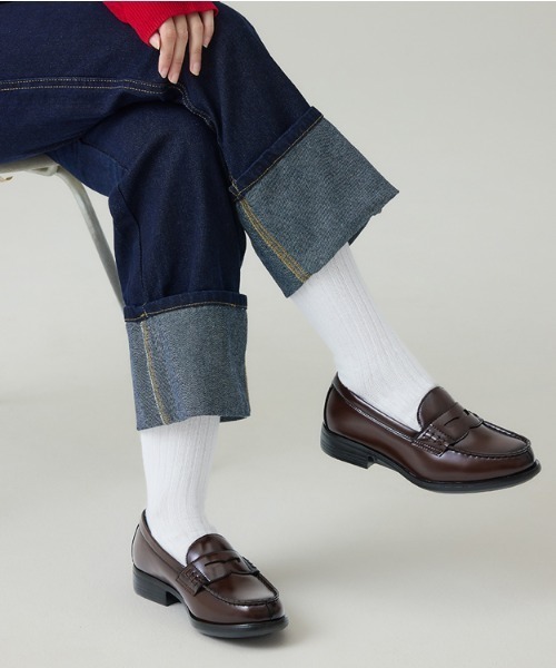 【未使用・展示品】HAWKINS ホーキンス レザーコインローファー Hawkins レディース HAWKINS ホーキンス W'S SOFT LOAFER ソフト