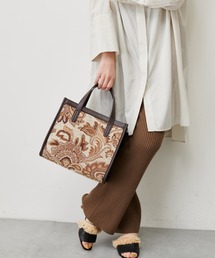natural couture | 柄アソートボックストートバッグ　小(トートバッグ)
