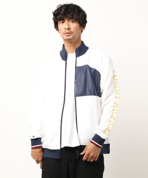 トミー ヒルフィガー ゴルフ ジャケット ロゴテープ ウォームジャケット メンズ TOMMY HILFIGER GOLF（トミー ヒルフィガー ゴルフ）の「[トミー