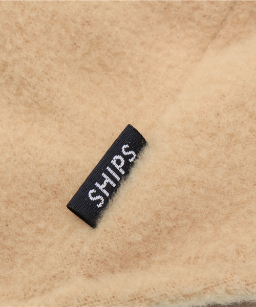 SHIPS（シップス）の「SHIPS KIDS:フリース キャップ（ニットキャップ/ビーニー・キッズ・ベージュ/レッド・ONE SIZE）」の6枚目の写真