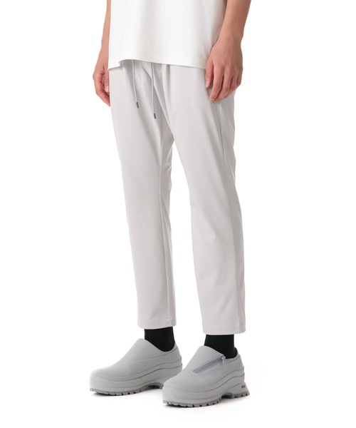 ATTACHMENT（アタッチメント）の「HIGH GAUGE JERSEY ONE PLEAT EASY PANTS（スラックス・メンズ・ブラック/グレー系その他/ライトグレー・1/2/3/4）」の4枚目の写真