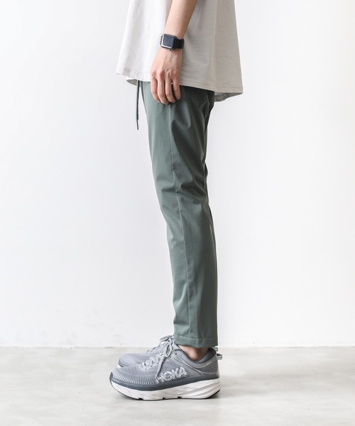 ATTACHMENT（アタッチメント）の「HIGH GAUGE JERSEY ONE PLEAT EASY PANTS（スラックス・メンズ・ブラック/グレー系その他/ライトグレー・1/2/3/4）」の16枚目の写真