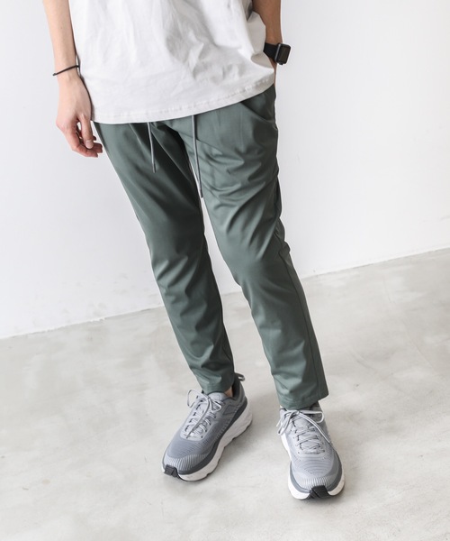 ATTACHMENT（アタッチメント）の「HIGH GAUGE JERSEY ONE PLEAT EASY PANTS（スラックス・メンズ・ブラック/グレー系その他/ライトグレー・1/2/3/4）」の18枚目の写真