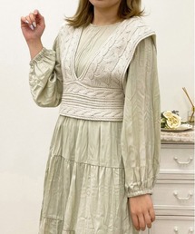 apres jour | 2WAYレースアップニットビスチェ【ZOZOTOWN限定アイテム】  【1.1】(ニット/セーター)