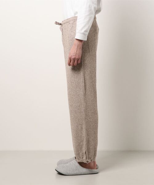 【HOMME】スノーワッフルビッグクルーネック+ロングパンツ gelato pique（ジェラートピケ）の「【GELATO PIQUE HOMME】ワッフル