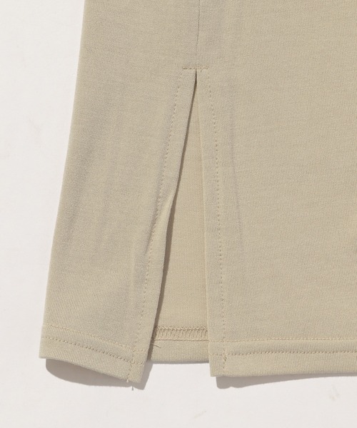 BAYFLOW（ベイフロー）の「3WAYスモッキングワンピース（レンチング(TM)エコヴェロ(TM)繊維使用）（ワンピース・レディース・ライトブルー/ブラック/カーキ/ナチュラル・SMALL/MEDIUM）」の21枚目の写真